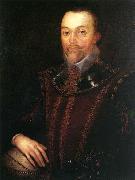 Marcus Gheeraerts Sir Francis Drake after 1590 Germany oil painting artist